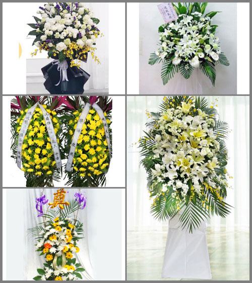 江苏苏州昆山市花桥镇白事花篮预定